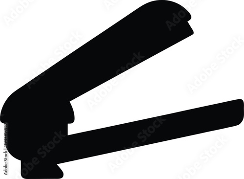 hair rollers silhouette vector illustration on transparent background