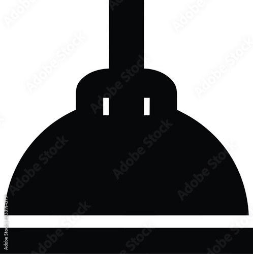 gel lamp silhouette vector illustration on transparent background