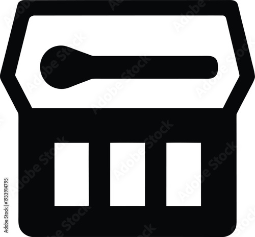 eyeshadow palette silhouette vector illustration on transparent background