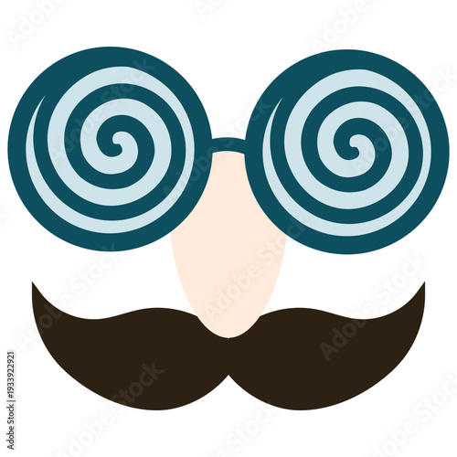 Funny Hypnotist Face Icon