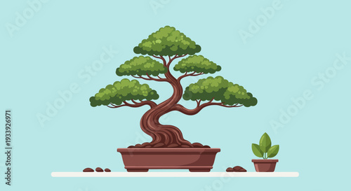 Bonsai Tree Art: Miniature Japanese Garden Plant