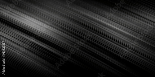 Abstract black and white background featuring a digital wave pattern with motion blur and laser lines for a modern art wallpaper design