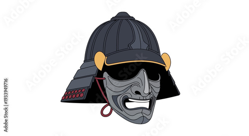 Samurai Helmet and Mask