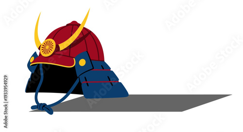 Samurai Helmet Kabuto Traditional Japanese Warrior Armor