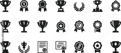 Large Collection of Black Animal Silhouettes Featuring Wild Wildlife Farm Animals Birds Pets and Mammals Isolated on White Background for Graphic Design Projects