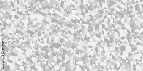 Abstract low polygon paper cubic white, gray wallpaper design. vector transparent polygon reangle square pattern. geometric wall tile metal cube triangle background.