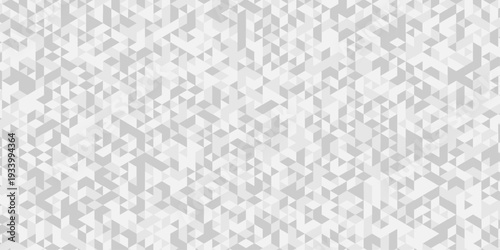 Abstract low polygon paper cubic white, gray wallpaper design. vector transparent polygon reangle square pattern. geometric wall tile metal cube triangle background.