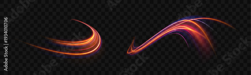 Glowing scarlet rays burst outward from central core. Radiant light flares symbolize explosive speed and power. Abstract futuristic background isolated on transparent canvas.