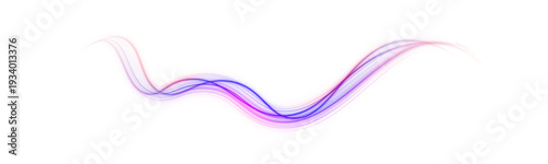 Magenta cyber rays swirl into vortex motion. Glowing arcs simulate energy rotation and speed burst. High quality PNG illustration isolated on transparent background.