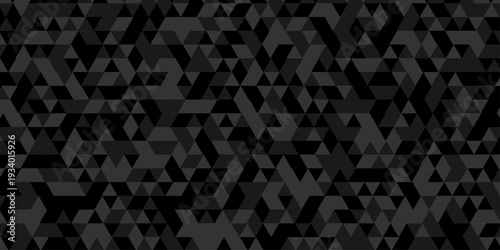 Minimal abstract paper low polygon paper cubic black, gray triangle design. vector transparent polygon reangle square pattern. geometric wall tile metal cube triangle background.