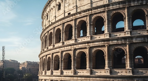 Wallpaper Mural The colosseum in rome italy an ancient amphitheater and iconic landmark Torontodigital.ca