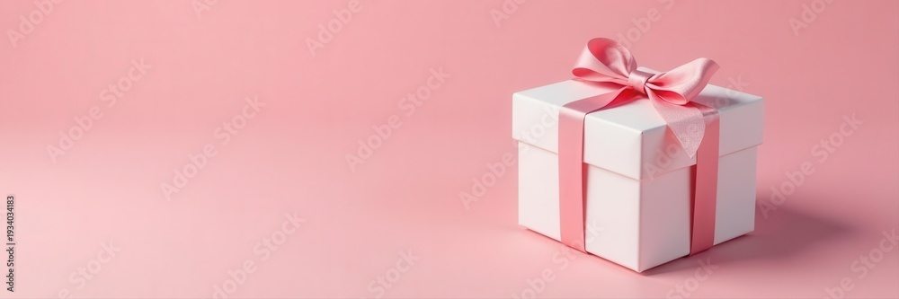 Obraz premium Empty white rectangular gift box, open and closed states, overhead , branding, flat lay