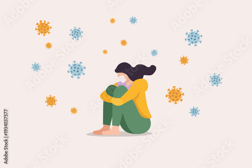 Person Feeling Sad and Alone