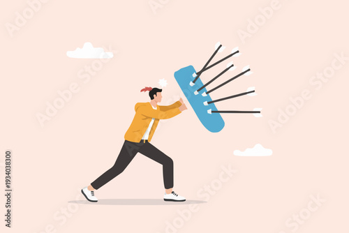 Man Facing Many Problems