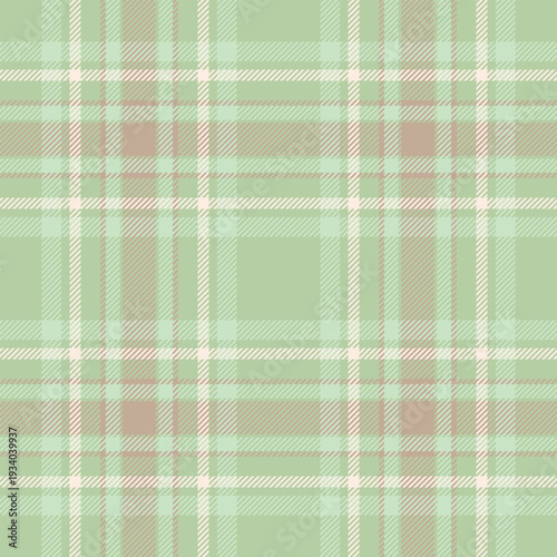 Place fabric seamless texture, goose background pattern plaid. Continuity textile tartan check vector in light and pastel colors.