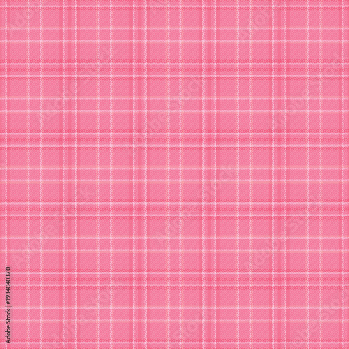 Indian check seamless plaid, loft vector pattern textile. Woven background texture fabric tartan in red and light colors.