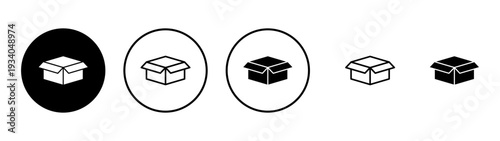 Box icon vector. box sign and symbol, parcel, package