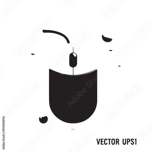 Minimalist vector cartoon face with tongue sticking out, playful expression illustration.