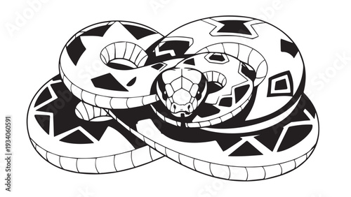 Stacked monochrome tokens featuring circular discs with soccer ball motifs in a black and white vector illustration.