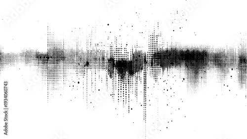 Isolated retro frame with grainy halftone, noise, and subtle hatching effect. Diagonal scratch lines and worn surface.