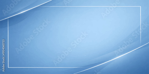 Blue abstract background with copy space featuring a solar energy panel design and a perspective grid pattern of technology lines for a power illustration