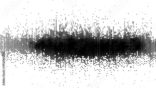 Subtle halftone vector texture overlay. Monochrome abstract splattered background.