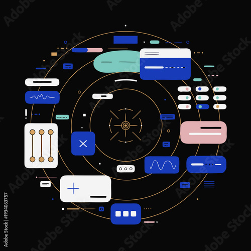 Luxury Augmented Reality HUD Interface