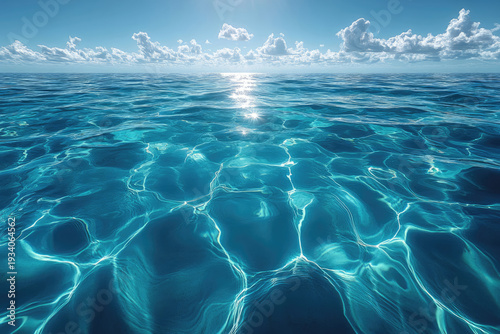 Cinematic Ocean Cross Section Showing Depth and Light Play