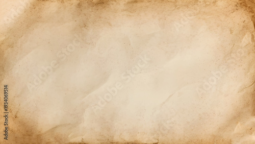 Brown vintage crumpled paper