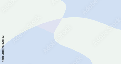 An abstract winter landscape composed of frozen snow textures and soft white clouds creates a serene atmosphere resembling layers of white paper on a cold mountain day