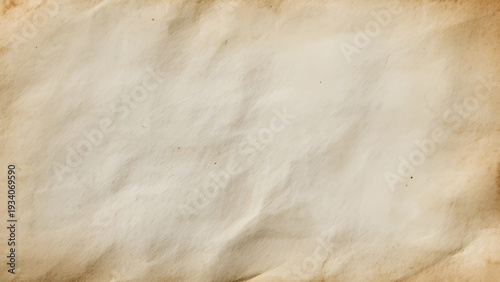 Vintage Crumpled Paper Texture Background With Old Creases. 