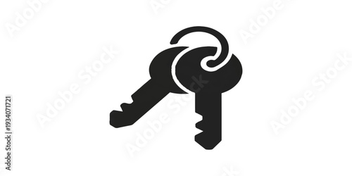 A gold metal key sits in a house door lock as a business concept symbol for safety and the metallic key to success in real estate
