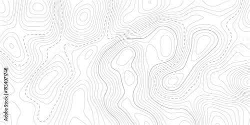 Topographic map background geographic line map with elevation assignments. Modern design with White background with topographic wavy pattern design.Abstract bacground. Vector illustration
