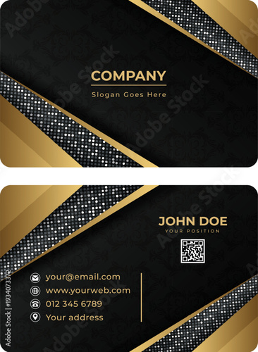 geometric dark background with golden lines shapes