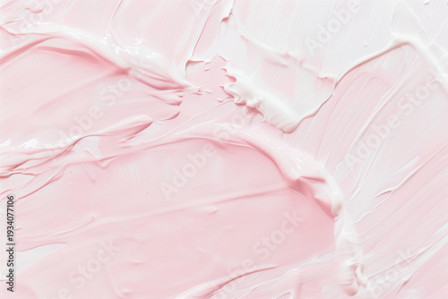 Wallpaper Mural Soft pink textured paint strokes create a smooth, elegant and calming visual. The image conveys subtlety, femininity, and artistic expression Torontodigital.ca