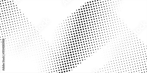 Horizontal halftone dots texture, abstract halftone background