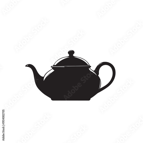 teapot isolated on white