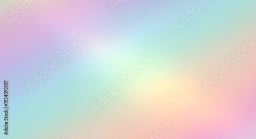Fotografía Soft pastel color gradient background with subtle frosted glass texture