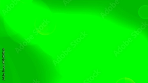 Bright Green Minimal Glow Motion Background

