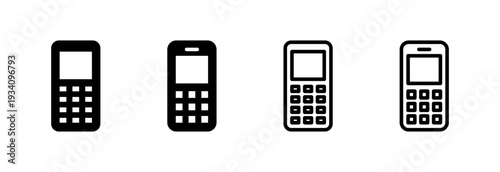 Phone icon vector illustration. Call sign and symbol. telephone symbol