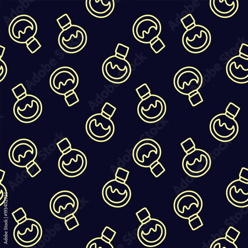 Potion drawn witch halloween seamless chalkboard green spooky boo cute fun print vector. Alchemy bottle magic liquid background wizard spell.