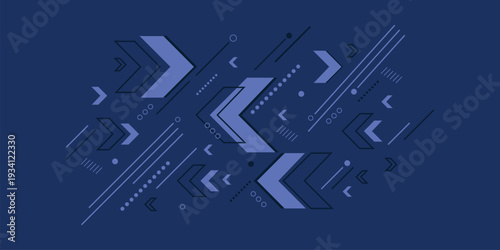 Arrows technology background