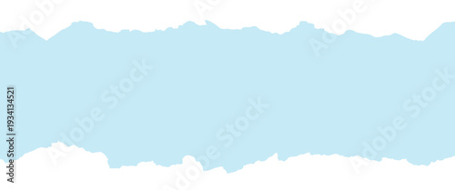 Light blue wavy texture background with irregular edges