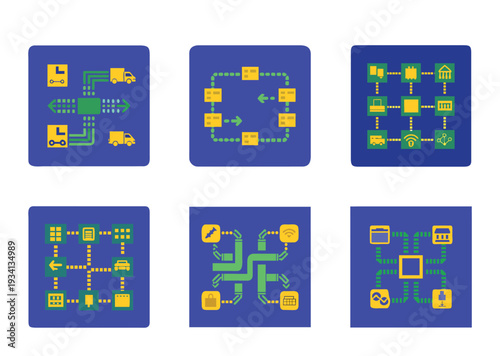 Conceptual Digital Business Process Management and Data Flow across Multiple Sectors