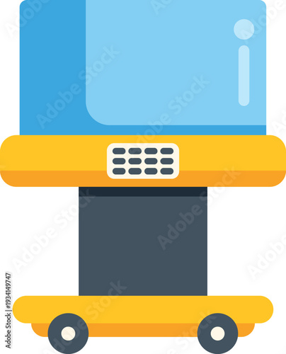 Incubator device supporting newborn babies and preterm infants in a medical environment
