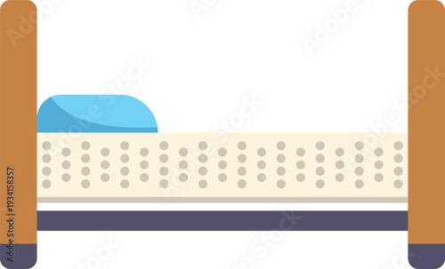 Bed furnishing providing comfort and rest for sleeping or relaxation