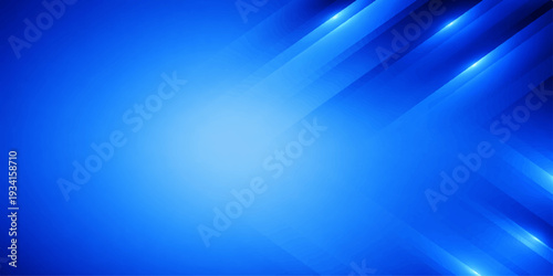 A bright blue abstract design features glowing light rays and motion waves over a dark textured backdrop to create an artistic space wallpaper