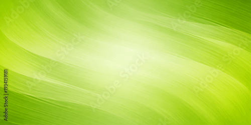 Abstract green background with soft dynamic waves and bright light lines creates a blurred motion texture design perfect for a nature inspired wallpaper backdrop