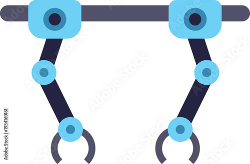 Robotic arms symbolizing automation, technology, and efficient industrial manufacturing processes