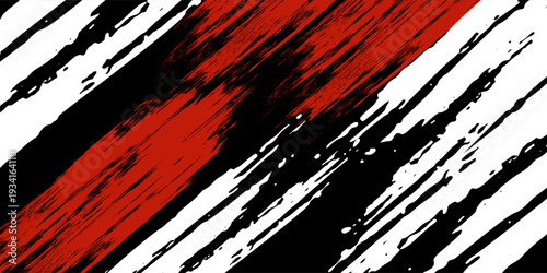 black white and red grunge texture background. eps 10